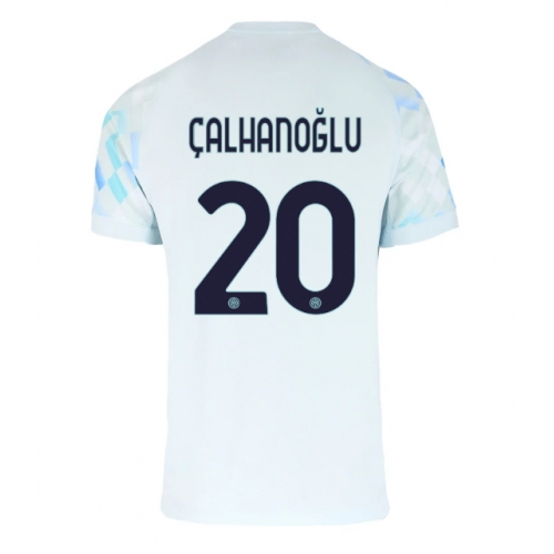Billige Fotballdrakt Inter Milan Hakan Calhanoglu #20 Replika Bortedrakt 2025-26 Kortermet Billige Fotballdrakt Inter Milan Hakan Calhanoglu #20 Replika Bortedrakt 2025-26 Kortermet